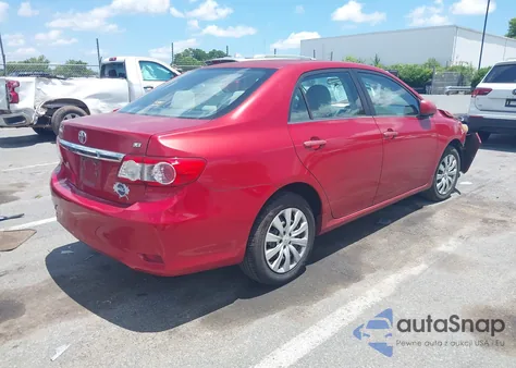 2013 Toyota Corolla Le из США, поврежденный, VIN 5YFBU4EE7DP203732